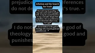 Atheism and the Search for Truth  #quotes #philosophy #humanism