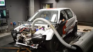 Peugeot 106 Turbo 707 Whp @10.000 Rpm - Dyno Test by Project Factory -