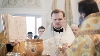 Хиротония во пресвитера диак. Александра Аникина / The ordination of presbyter Alexander Anikin