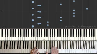 Bob Dylan - Don't Think Twice, It's All Right Piano Synthesia Cover