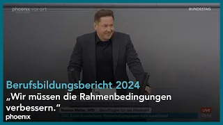 Berufsbildungsbericht 2024 im Deutschen Bundestag am 17.05.24