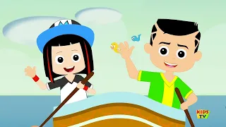 Row Row Row Your Boat | Children's songs and nursery rhymes | Super Star Rangers | Kids TV