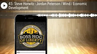 45: Steve Horwitz - Jordan Peterson / Wind / Economic Development