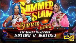 Sasha Banks v. Bianca Belair - Summerslam Sunday