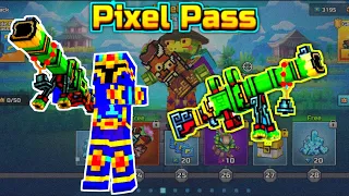 Pixel Pass Sniper Damage & Stats | Makeshift Piercer - Pixel Gun 3D