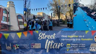 Finsbury Park Street Iftar افطار جماعي 2023 Ramadan - London