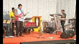 (9605572870)sb music band changanacherry #Malarkodipole #guitar #solo