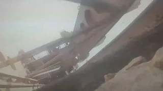 Trains run over GoPro camera Part 2