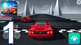 Horizon Chase - Gameplay Walkthrough Part 1 - California: Tutorial, San Francisco (iOS)