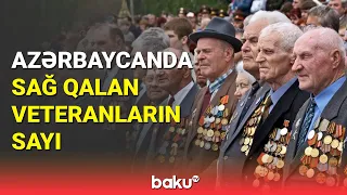 Azərbaycanda sağ qalan İkinci Dünya müharibəsi veteranlarının sayı