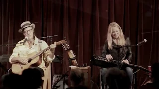 Johnny Nicholas and  Cindy Cashdollar with Scrappy Jud