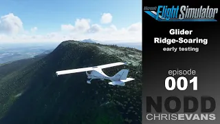 MS Flight Sim Glider Ridge-Soaring