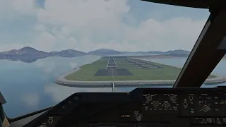 [MSFS] Hong Kong Landing | AAU2 747-8 Beta 3