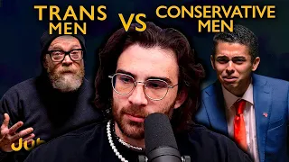 HasanAbi reacts to Trans vs Conservative Men: Is Masculinity Disappearing in America? | Jubilee