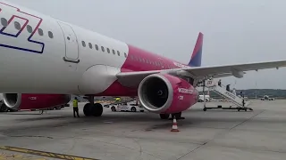 Landing in Kraków Balice airport 🇬🇷 airbus a321 Wizzair.