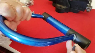 (33) Shim a bicycle lock with no skill whatsoever