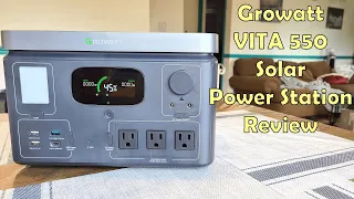 Growatt VITA 550 Solar Portable Power Station Review