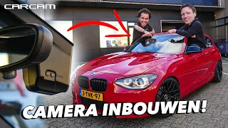 Camera in mijn BMW 120d! (Voor & achter). Carcam Nederland op bezoek bij ons!