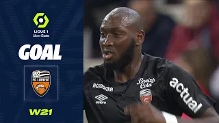 Goal Ibrahima KONE (36' - FCL) STADE DE REIMS - FC LORIENT (4-2) 22/23