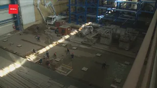 На красноярской ТЭЦ-3 начали собирать турбину