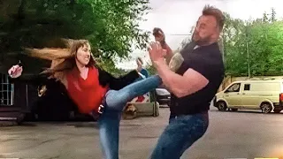 Women Beating Up Guys