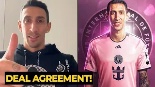 FINALLY Angel di María reached an AGREEMENT to join MESSI at Inter Miami | Football News Today