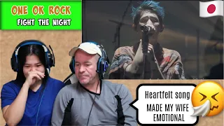 ONE OK ROCK - FIGHT THE NIGHT (Orchestra Japan Tour 2018)|REACTION!😢🇯🇵