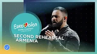 Sevak Khanagyan - Qami - Exclusive Rehearsal Clip - Armenia - Eurovision 2018