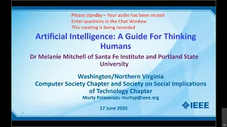 Webinar: Artificial Intelligence: A Guide for Thinking Humans - 22 June 2020