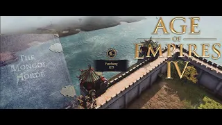 Age Of Empires IV | Mongol Empire | The Fall of Xiangyang | Walkthrough | ULTRAWIDE 4K | 2022