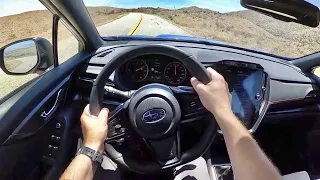 2022 Subaru WRX Premium 6MT - POV Canyon Drive (Binaural Audio)