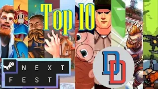 My Top 10 Games of Next Fest (Feb 2023)