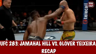 UFC 283: Glover Teixeira vs. Jamahal Hill Recap Highlights
