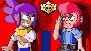 SHELLY and COLT at MOVIE THEATER - Brawl stars animation