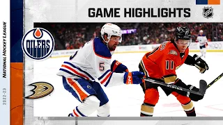 Oilers @ Ducks 4/5 | NHL Highlights 2023