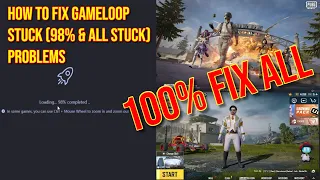 ✅How To Fix GameLoop Loading Stuck (98% & All Stuck) Problem | ✅Fix GameLoop Error #pubg #pubgm