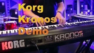 Korg Kronos Workstation Keyboard Demo Part 1