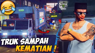 PAKE TRUK SAMPAH KEMATIAN SAAT PENGIRIMAN SENJATA ! (FUNNY MOMENTS) - GTA V ROLEPLAY INDONESIA