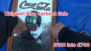 Chigwell Rise Carboot Sale | Bargain Hunting | Reselling | £100 into £700 | Ebay | Thrifting