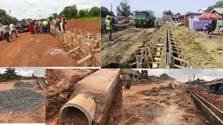 Very Fast Road Construction Project Ongoing in Kumasi - Very Impressive!