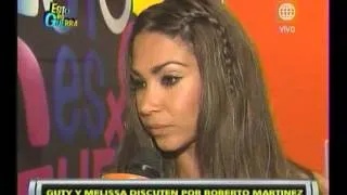 Esto es Guerra: Lo que no viste de la discusión entre Melissa y Guty - 18/03/2013