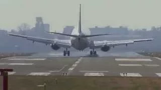 Výcvik pilotov, Piešťany airport, PZY, 19.3.2015, touch and go, Boeing 737 - 400