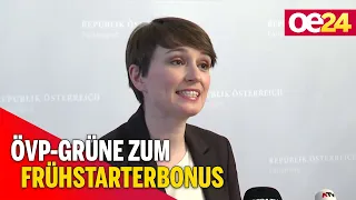 ÖVP-Grüne zum Frühstarterbonus