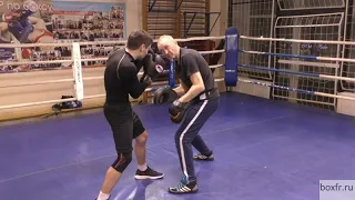 Boxing: "swimming stroke" punch