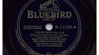 Glenn Miller and his Orchestra 'I Know Why' 1941 78 rpm