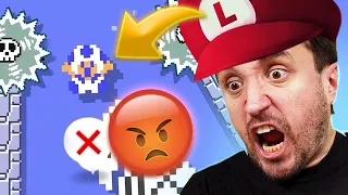 LEON PASSANDO RAIVA MAIS UMA VEZ NO SUPER MARIO MAKER!