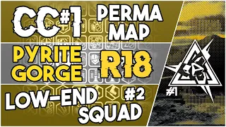 【明日方舟/Arknights】[CC#1 Permanent Map - Pyrite Gorge Risk 18] - Low End Squad #2 - Arknights Strategy