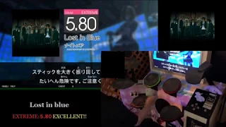 【GITADORA/DrumMania】Lost in Blue EXCELLENT!!