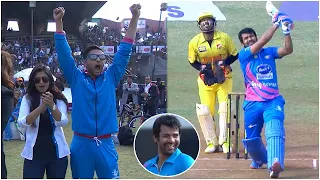 Shabir Ahluwalia Impressed Mumbai Heroes Fans With His Destructive Batting Against Chennai Rhinos