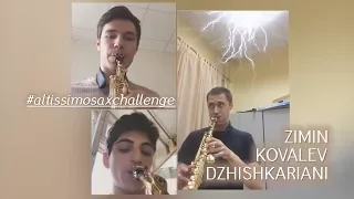 Zimin, Kovalev, Dzhishka | Altissimo sax challenge.